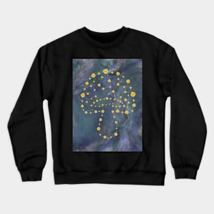 Mushroom Constellation Crewneck Sweatshirt